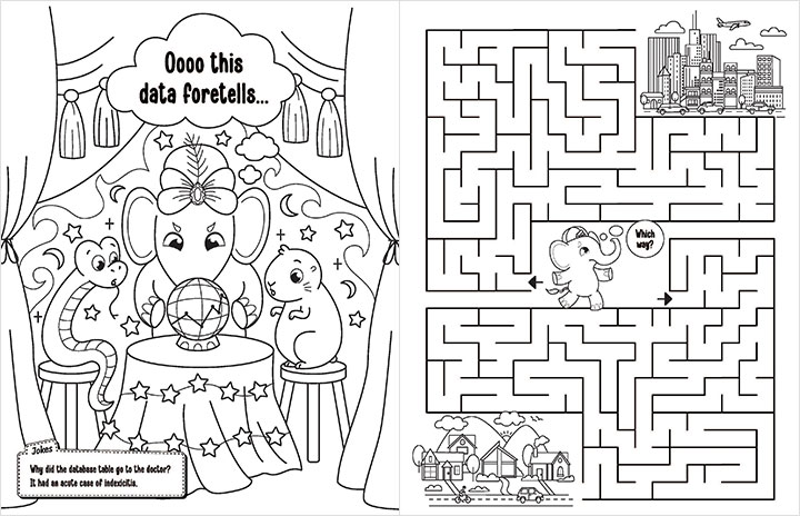 Figure 4: 2nd spread of activity book