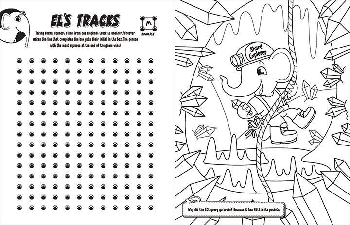 Figure 7: 5th spread of activity book