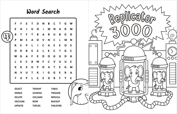 Figure 9: 7th spread of activity book